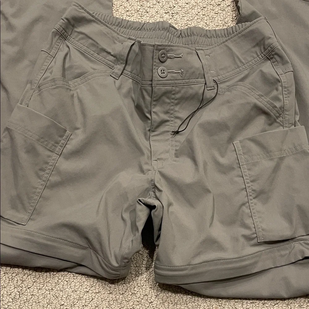 REI Kids Gray Cargo Pants - Picture 4 of 5